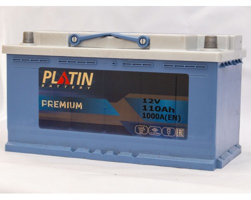 Акумулятор автомобільний 110Ah-12V Platin PRO (355х175х190), R, EN1000 1360