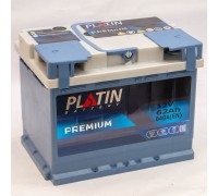 Акумулятор автомобільний 62Ah-12V Platin Pemium (242х175х190), L, EN640