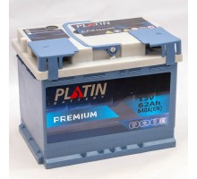 Акумулятор автомобільний 62Ah-12V Platin Pemium (242х175х190), R, EN640
