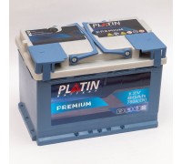 Акумулятор автомобільний 80Ah-12V Platin Premium (278х175х190), R, EN780
