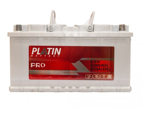 Акумулятор автомобільний 100Ah-12V Platin PRO (355х175х190), R, EN870 3619