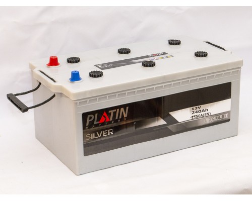 Акумулятор автомобільний 240Ah-12V Platin Silver (518х276х240), L, EN1550 2803