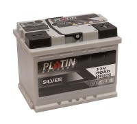Акумулятор автомобільний 60Ah-12V Platin Silver (242х175х190), R, EN600