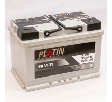 Акумулятор автомобільний 78Ah-12V Platin Silver (278х175х190), R, EN780
