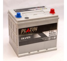 Акумулятор автомобільний 60Ah-12v Platin Silver Asia (232х173х225), R, EN600