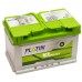 Акумулятор автомобільний 72Ah-12v Platin EFB Start Stop (278х175х190) низький, R, EN720