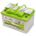 Акумулятор автомобільний 72Ah-12v Platin EFB Start Stop (278х175х190) низький, R, EN720