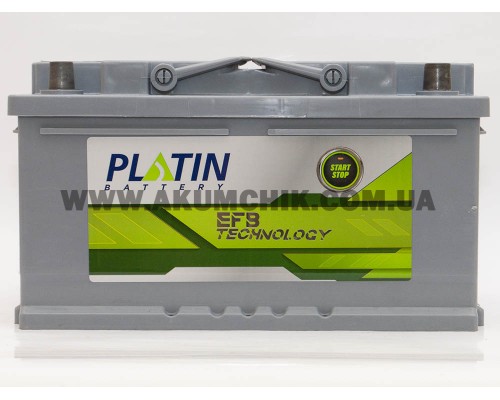 Акумулятор автомобільний 85Ah-12v Platin EFB Start Stop (315х175х175) низький, R, EN800
