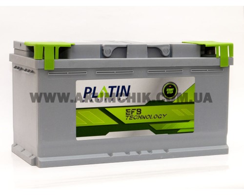 Акумулятор автомобільний 100Ah-12v Platin EFB Start Stop (355х175х190), R, EN860
