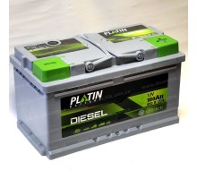 Аккумулятор автомобильный 100Ah-12V Platin Diesel (315х175х175), R, EN850 низкий