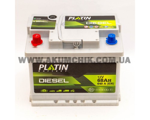 Акумулятор автомобільний 68Ah-12V Platin Diesel (242х175х190), L, EN640 3746