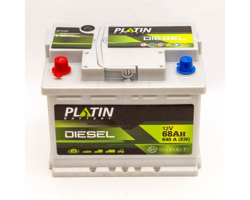 Акумулятор автомобільний 68Ah-12V Platin Diesel (242х175х190), L, EN640 3746