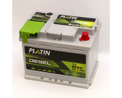 Акумулятор автомобільний 68Ah-12V Platin Diesel (242х175х190), R, EN640 3745