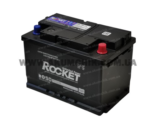 Акумулятор 78Ah-12v Rocket SMF 78L-L3 (277х175х190), R, EN700