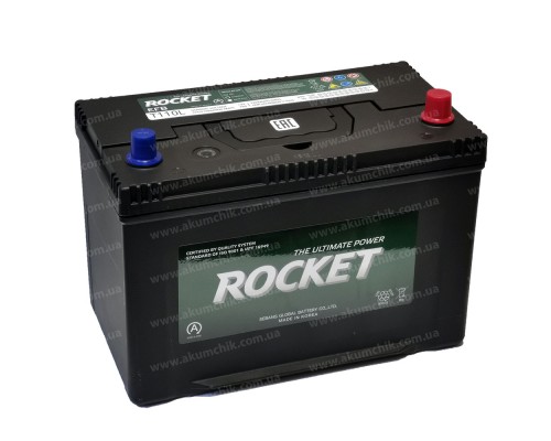 Акумулятор 95Ah-12v Rocket EFB Asia EFB T110L (305х173х225) Start Stop, R, CCA760