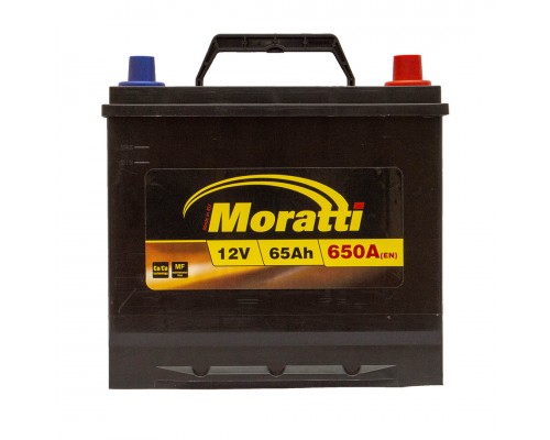 Акумулятор автомобільний 65Ah-12v Moratti Asia (232х173х225), R, EN650