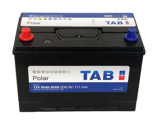 Акумулятор 95Ah-12v TAB Polar 105D31R (303х173х225) Asia , L, EN850