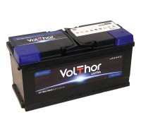 Акумулятор автомобільний 110Ah-12v Volthor Ultra (393х175х190), R, EN1000