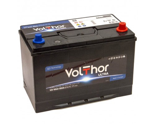 Акумулятор 95Ah-12v Volthor Ultra 105D31L (303х173х225) Asia , R, EN850