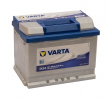 Аккумулятор автомобильный 60Ah-12v Varta Blue Dynamic D24 (242х175х190), R, EN540