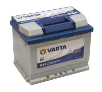 Акумулятор автомобільний 60Ah-12v Varta Blue Dynamic D43 (242х175х190), L, EN540 
