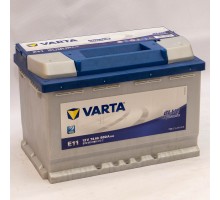 Аккумулятор автомобильный 74Ah-12v Varta Blue Dynamic E11 (278х175х190), R, EN680