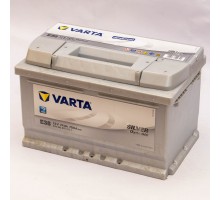 Аккумулятор автомобильный 74Ah-12v Varta Silver Dynamic E38 (278х175х175) низкий, R, EN750