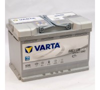 Акумулятор автомобільний 70Ah-12v Varta Silver Dynamic AGM E39 (278х175х190) Start Stop, R, EN760 