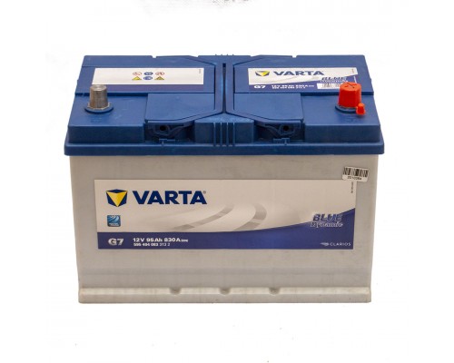Акумулятор автомобільний 95Ah-12v Varta Blue Dynamic Asia G7 (306х173х225), R, EN830  0469