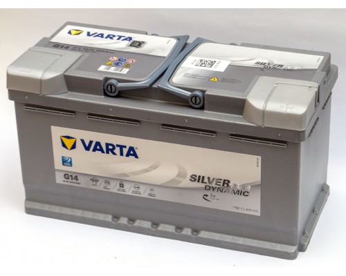 Акумулятор автомобільний 95Ah-12v Varta Silver Dynamic AGM G14 (353х175х190) Start Stop, R, EN850