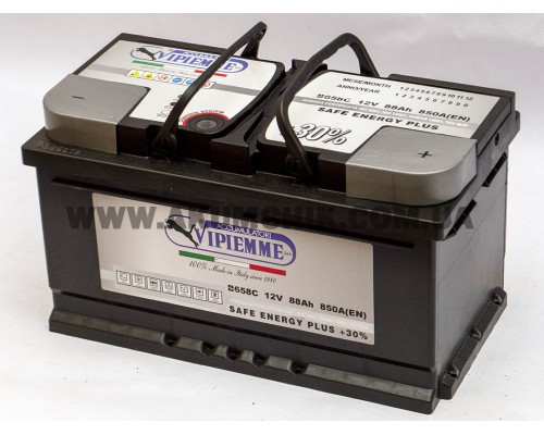 Акумулятор автомобільний 88Ah-12V Vipiemme B658C (315х175х190), R, EN850