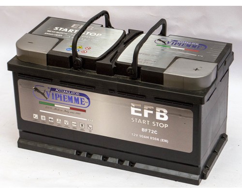 Акумулятор автомобільний 90Ah-12V Vipiemme BF72C (353х175х190) Start Stop EFB, R, EN850