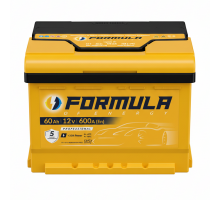 Акумулятор автомобільний 6CT-60 FORMULA Professional 60Ah-12V (242х175х175), (+ ліворуч), EN600