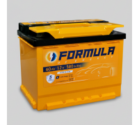 Акумулятор автомобільний 6CT-60 FORMULA 60Ah-12V (242х175х190), (+ праворуч), EN580