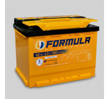 Акумулятор автомобільний 6CT-60 FORMULA 60Ah-12V (242х175х190), (+ праворуч), EN580