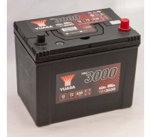 Акумулятор автомобільний 72Ah-12v Yuasa YBX3030 Asia (269х174х225), R, EN630