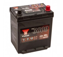 Акумулятор автомобільний 36Ah-12v Yuasa YBX3056 Asia (187х127х223), R, EN330
