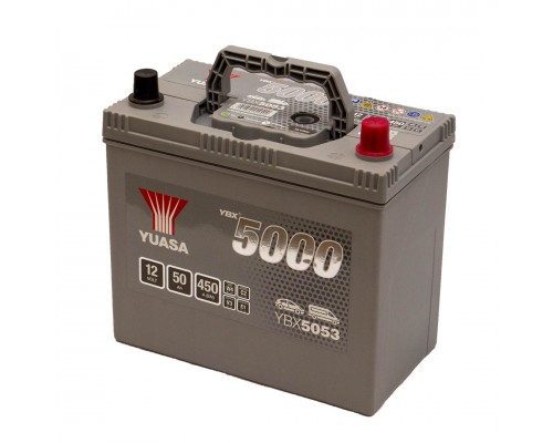 Акумулятор автомобільний 50Ah-12v Yuasa YBX5053 Asia (238х129х223), R, EN450