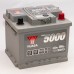 Акумулятор автомобільний 52Ah-12v Yuasa YBX5063 (207х175х190) низький, R, EN520