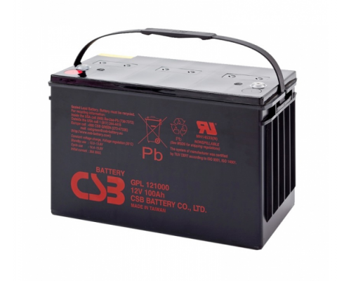 Акумуляторна батарея CSB GP121000, 12V 100Ah (343х168х215(220) мм)