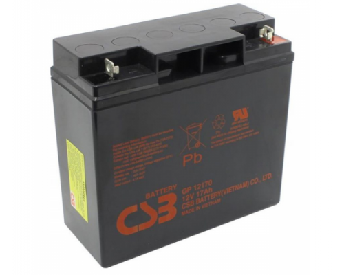 Акумуляторна батарея CSB GP12170B1, 12V 17Ah (181х77х167мм)