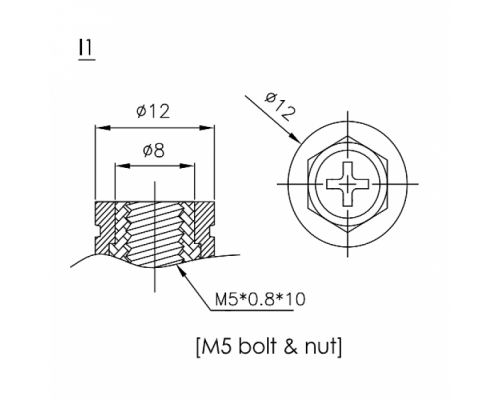 Акумуляторна батарея CSB GP12200, 12V 20Ah (181х77х167 мм)