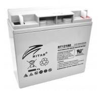 Акумуляторна батарея AGM RITAR RT12180, 12V 18.0Ah ( 181 х 77 х 167 )