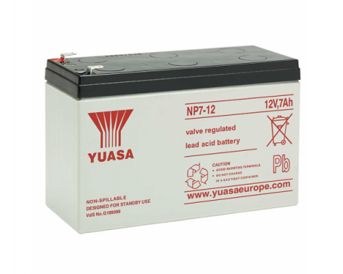 Акумуляторна Батарея для ДБЖ Yuasa NP7-12 12V 7Ah ( 151*65*94 (97,5))