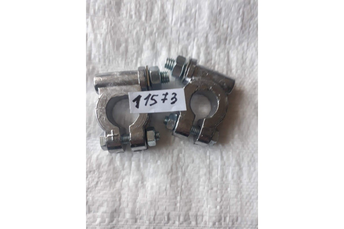 Клеммы для аккумулятора грузовые болтовой зажим, евровариант ...