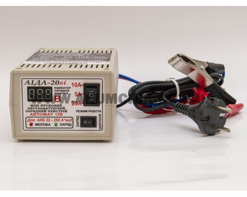 АІДА-20si - автоматичний імпульсний десульфатуючий зарядний пристрій