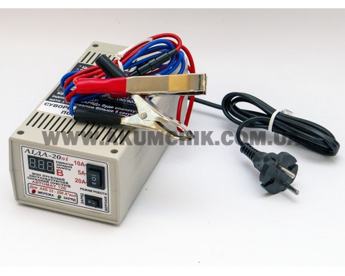 АІДА-20si - автоматичний імпульсний десульфатуючий зарядний пристрій